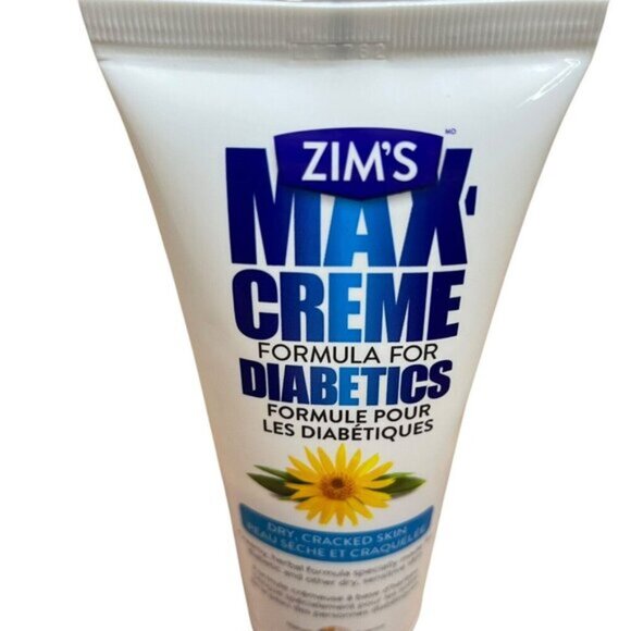 (1) Zim’s Crack Creme Original Diabetics Aloe/Arnica 4oz TUBE VHTF NEW SEALED - Picture 3 of 5
